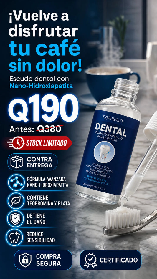 TrueRelief Dental Enamel Care Tooth Armor - Escudo Dental Avanzado