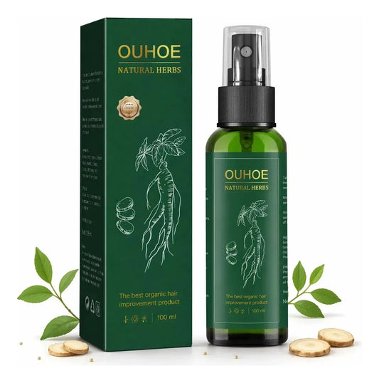 OUHOE Tónico Capilar — Cabello Más Largo, Denso y Radiante